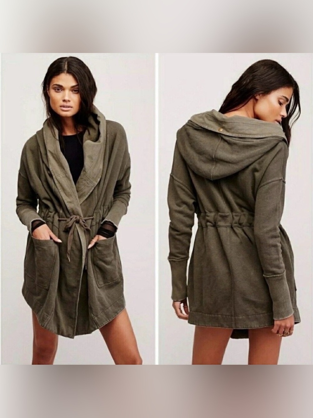 Free People Hooded Jacket Small